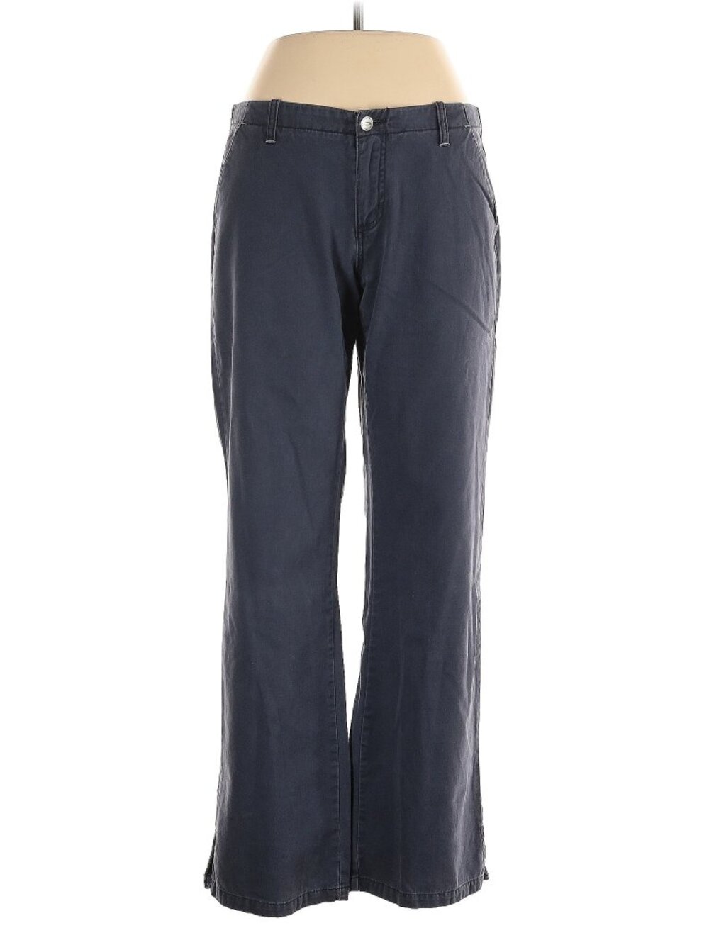 Weathervane Blue Khaki Pants Soft Cotton y2k 2000s Denim Straight Classic Chino